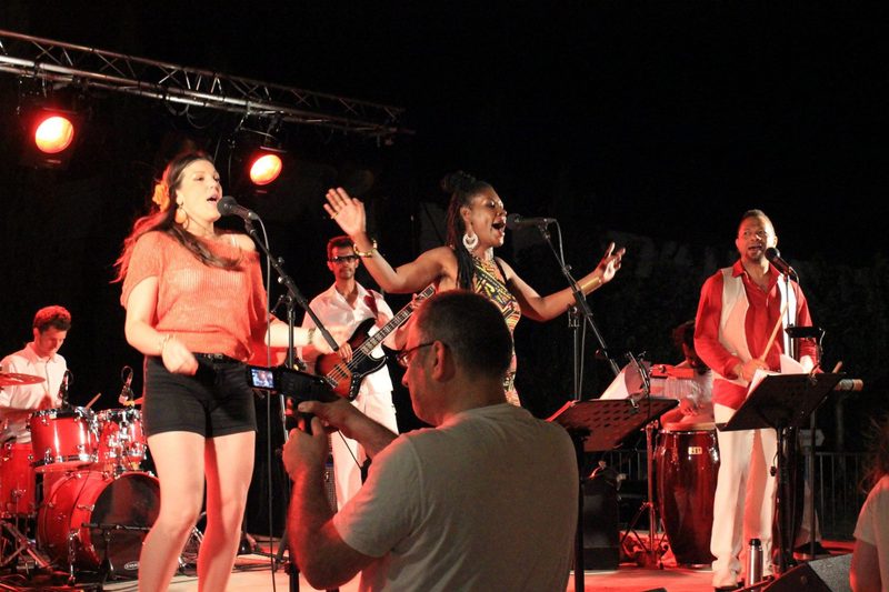 Natty Zouk sur scène